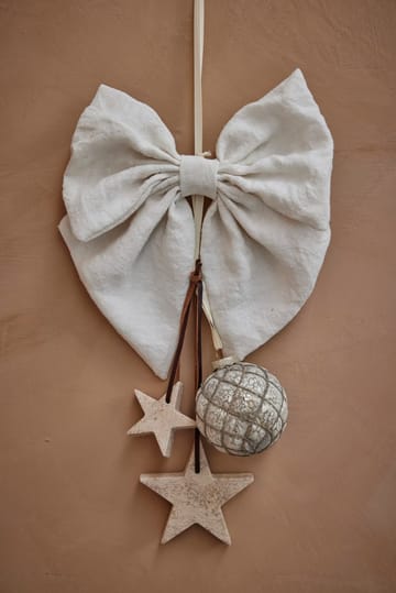 Norille 円形クリスマスオーナメント Ø11 cm - Antique brown, mesh - Lene Bjerre