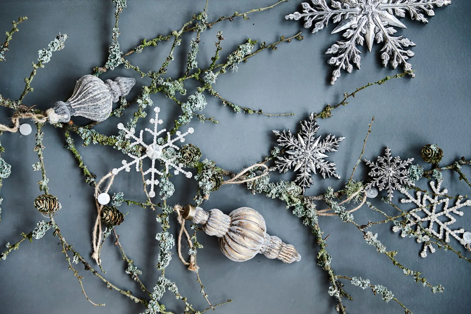 Norille クリスマスオーナメント 12 cm, Dark grey Lene Bjerre