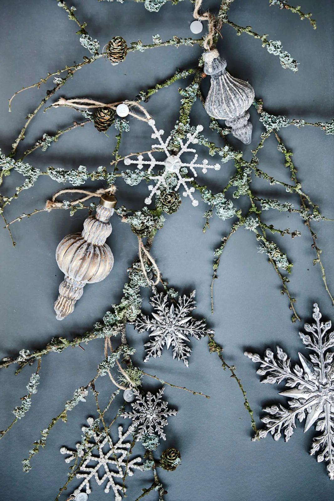 Norille クリスマスオーナメント 12 cm, Dark grey Lene Bjerre