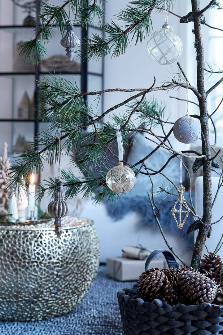 Norille クリスマスオーナメント 12 cm, Dark grey Lene Bjerre