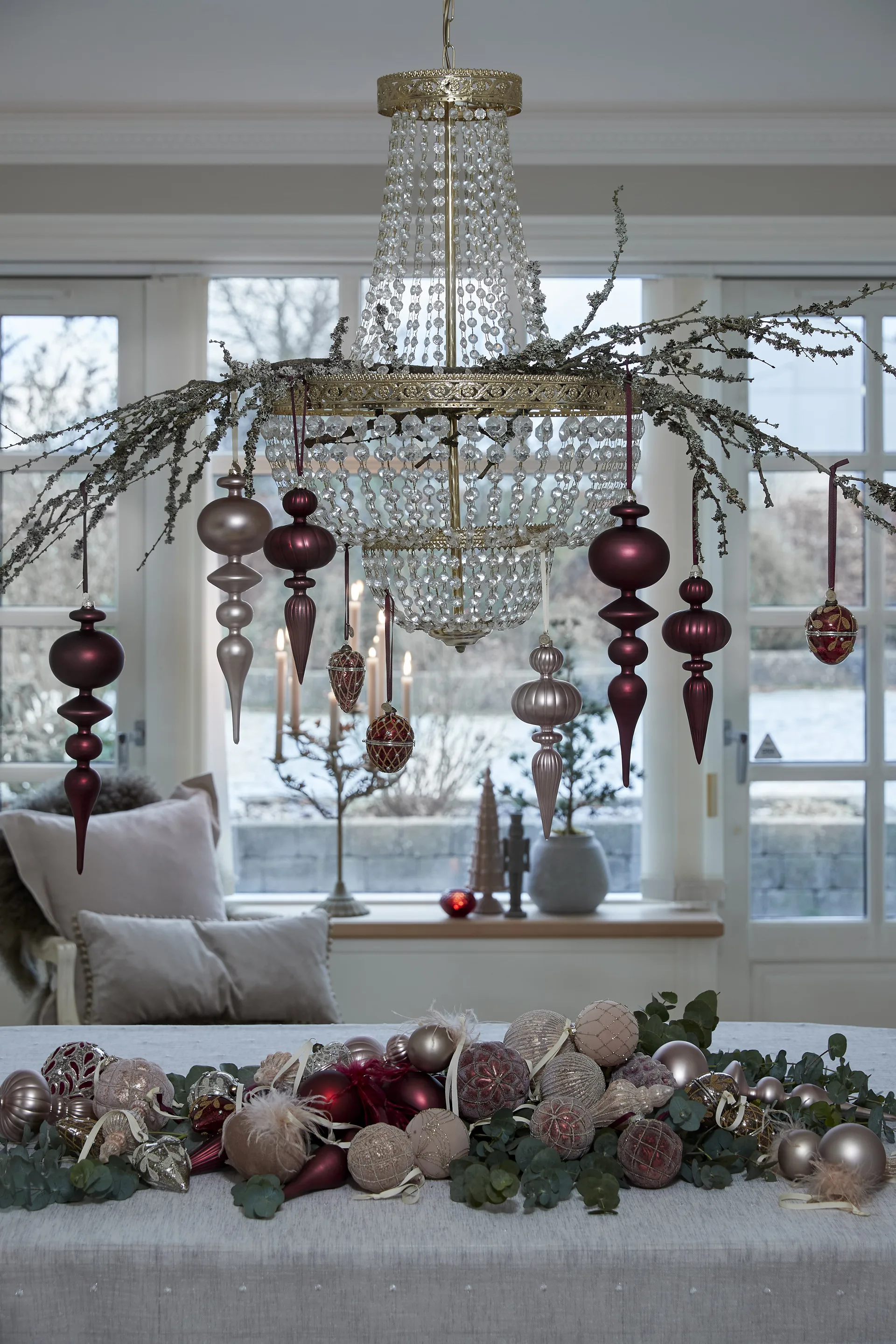 Norille クリスマス オーナメント  Ø8 cm, Pomegranate Lene Bjerre