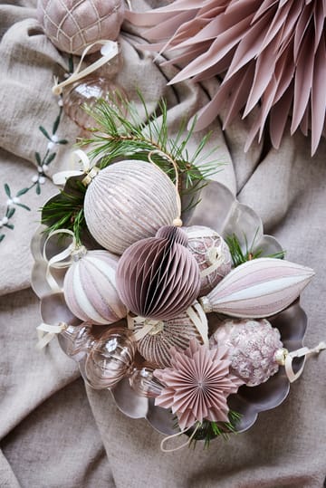 Palisia デコレーションスター Ø60 cm - Dark rose - Lene Bjerre