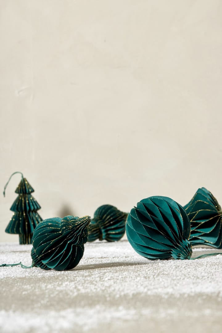 Pappia クリスマス オーナメント 13 cm, Dark green Lene Bjerre