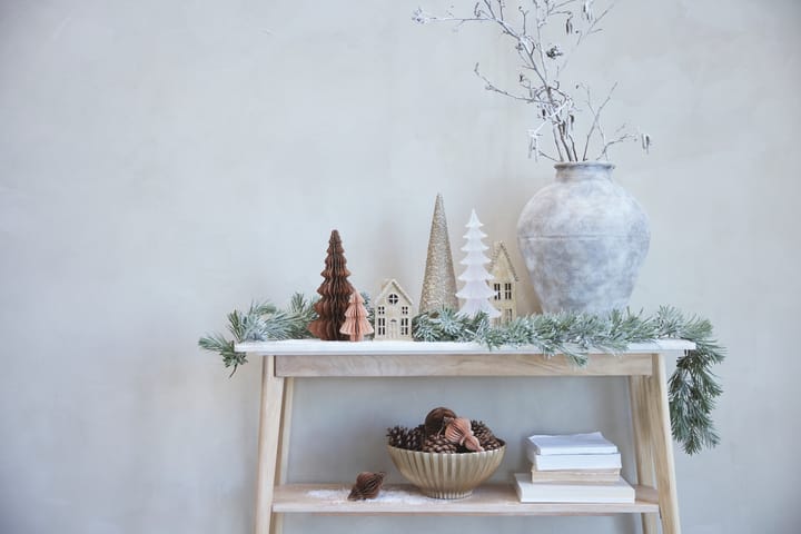 Pappia クリスマスオーナメント ツリー 15 cm, Rose Lene Bjerre