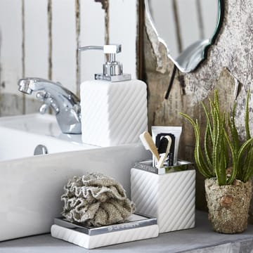 Portia ソープディスペンサー - white-silver - Lene Bjerre