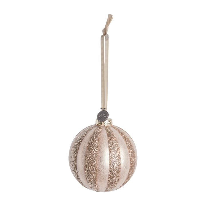 Selvie オーナメント Ø8 cm, powder-light gold Lene Bjerre