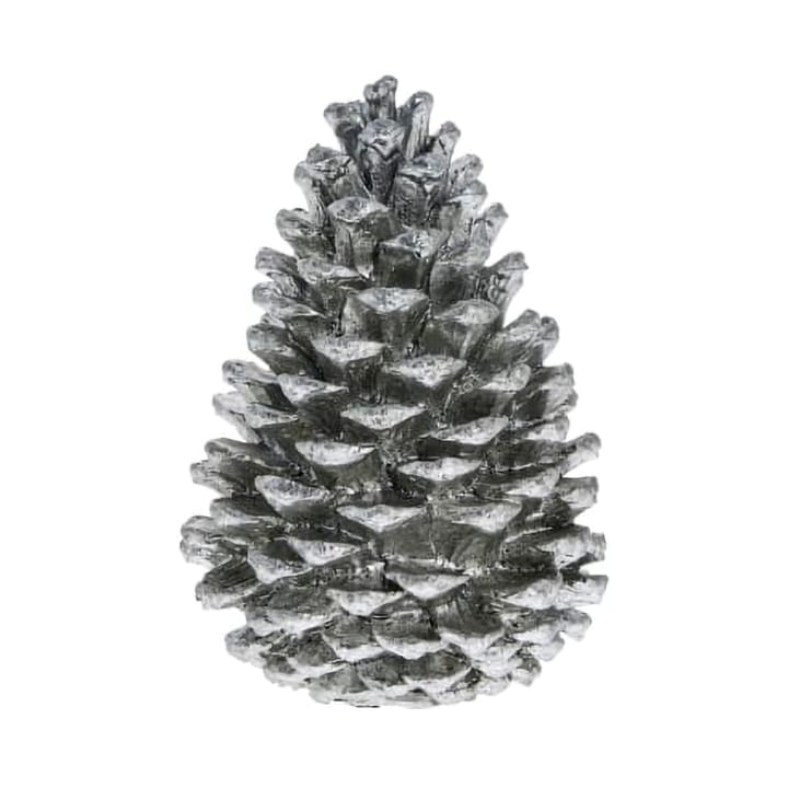 Serafina パインコーンデコレーション 10.5 cm - Antique silver - Lene Bjerre