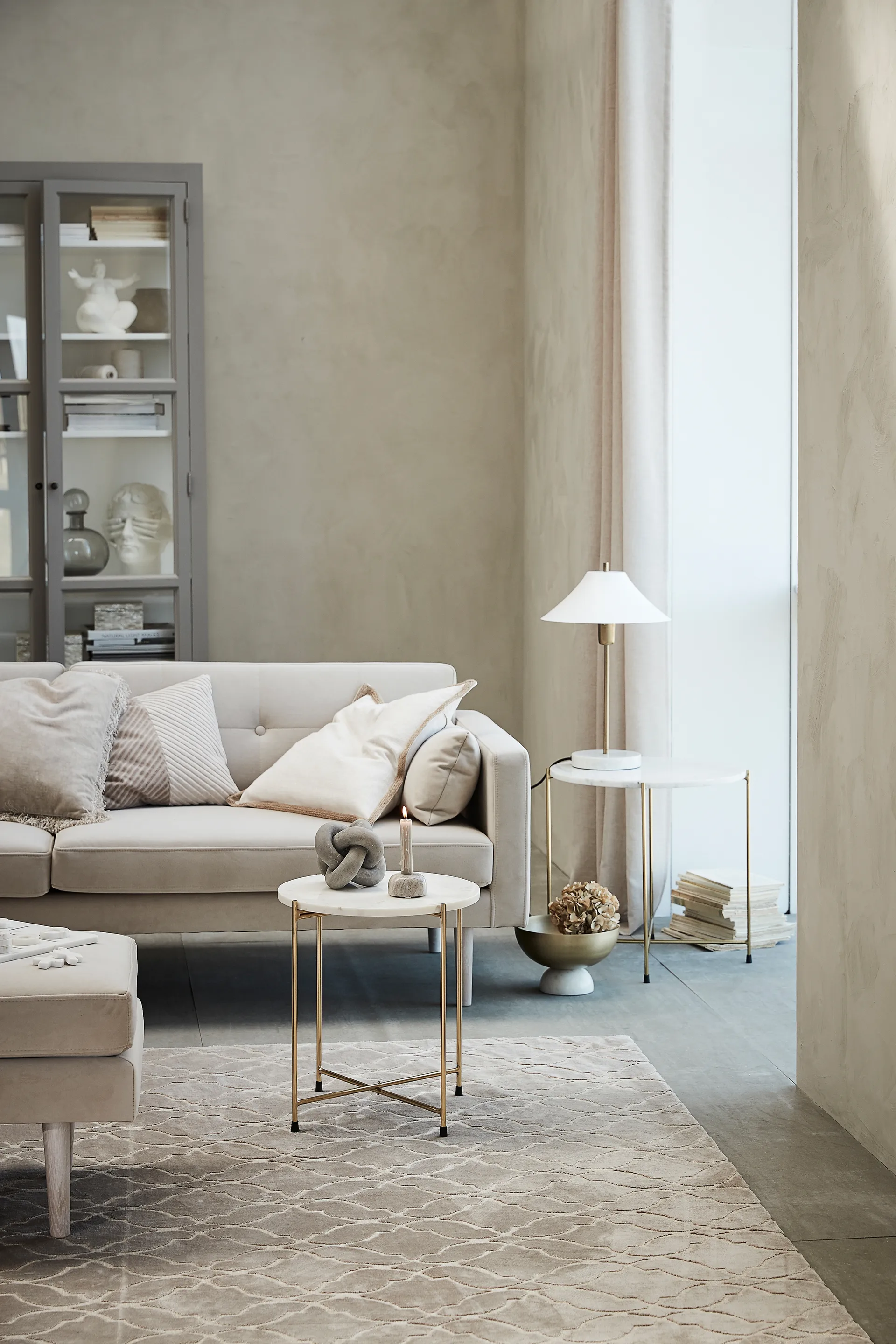 Serafina デコレーションノット 13 cm, Grey Lene Bjerre