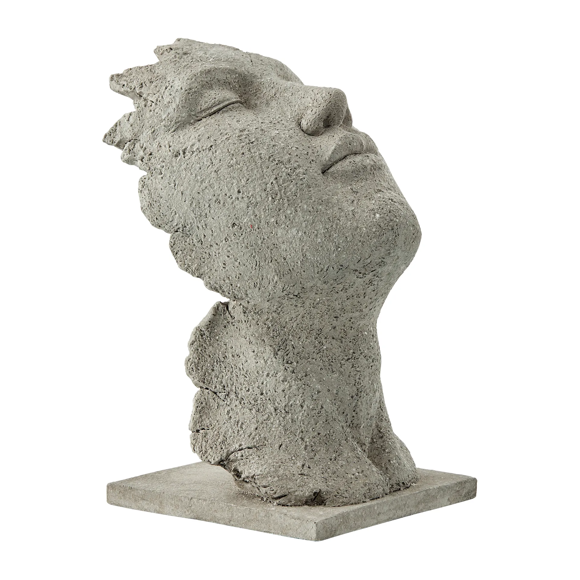 Serafina decorative face 20 cm, Grey Lene Bjerre