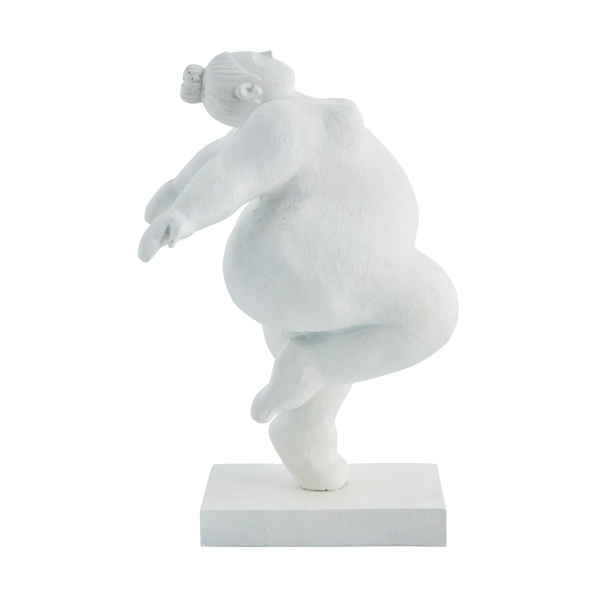 Serafina 置き物 woman dancing 23 cm, White Lene Bjerre