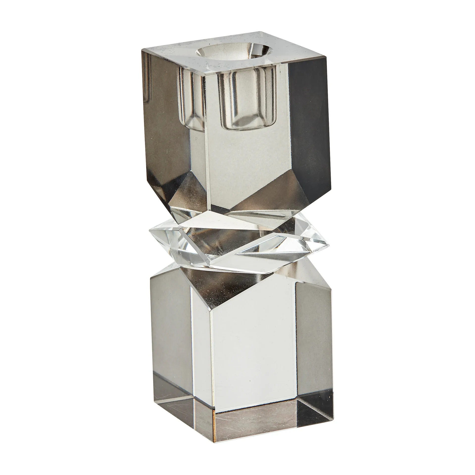 Silma キャンドルスティック dark grey, 13.5 cm Lene Bjerre