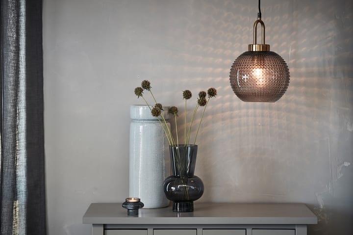 Sivia ランタン 6 cm, Dark grey-light gold Lene Bjerre