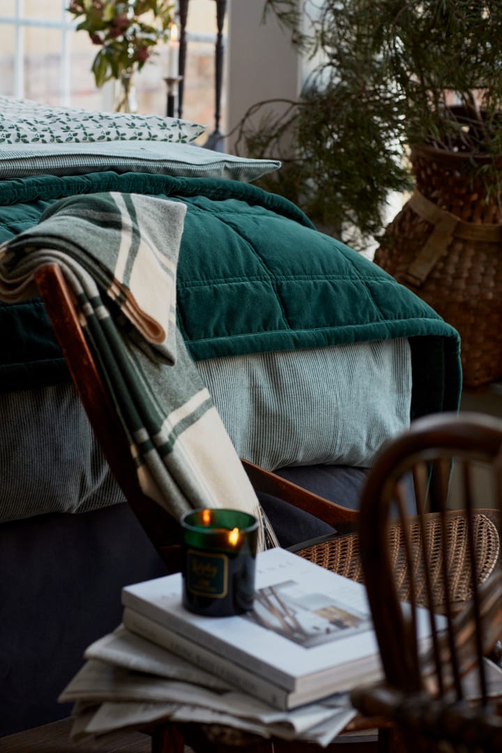 チェックリサイクルブランケット 130x170 cm, Green-beige Lexington | レキシントン