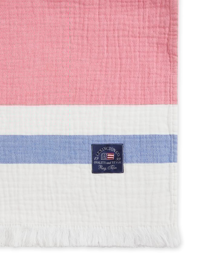 ストライプ コットンワッフルスロー 130x170 cm, Multi Lexington | レキシントン