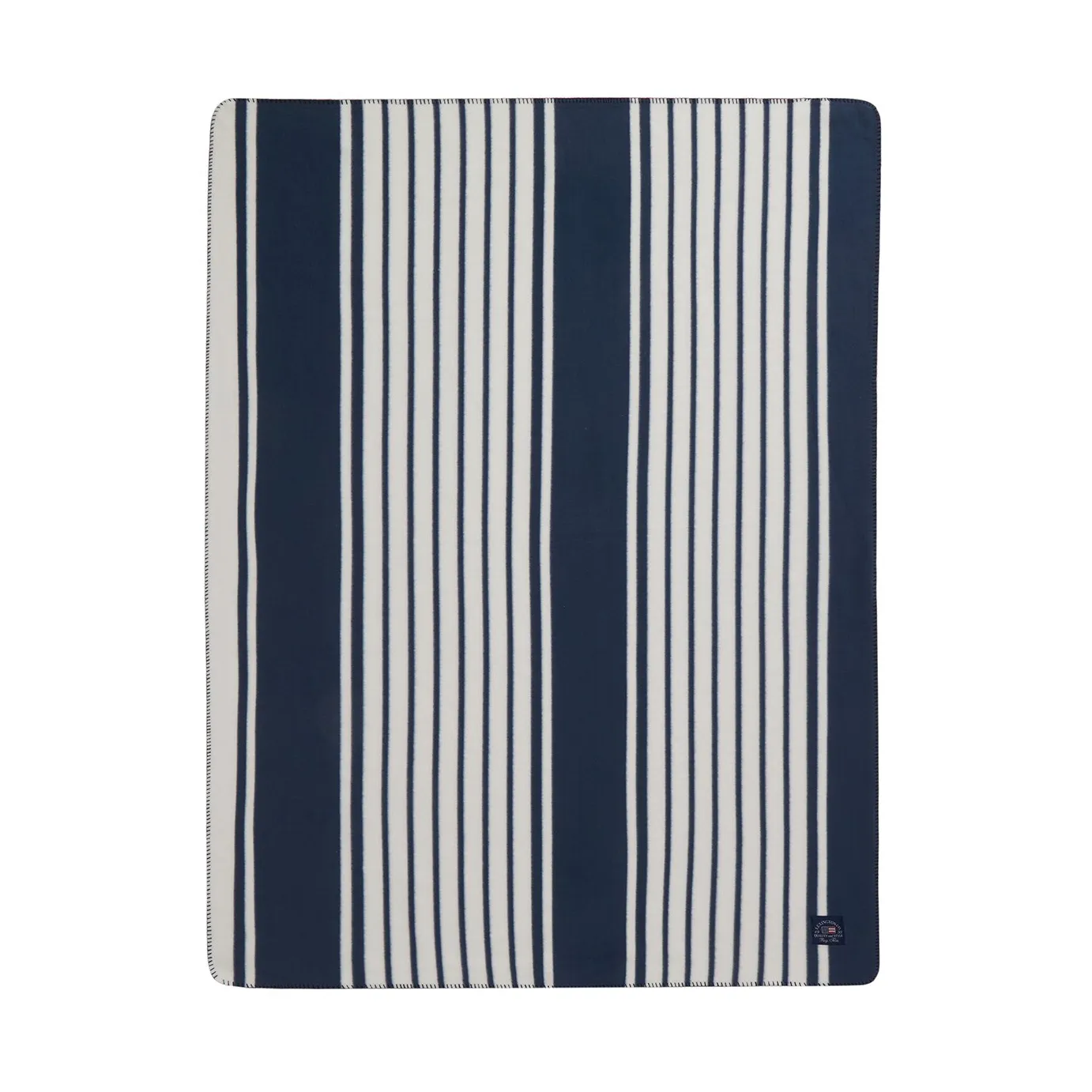 リサイクルポリエステル フリースブランケット 130x170 cm, Navy Lexington | レキシントン