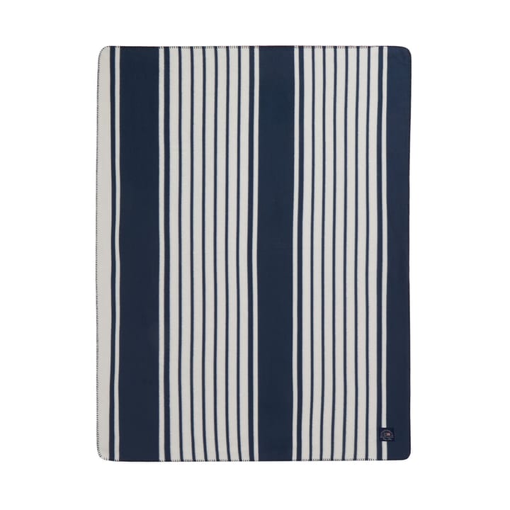リサイクルポリエステル フリースブランケット 130x170 cm - Navy - Lexington | レキシントン