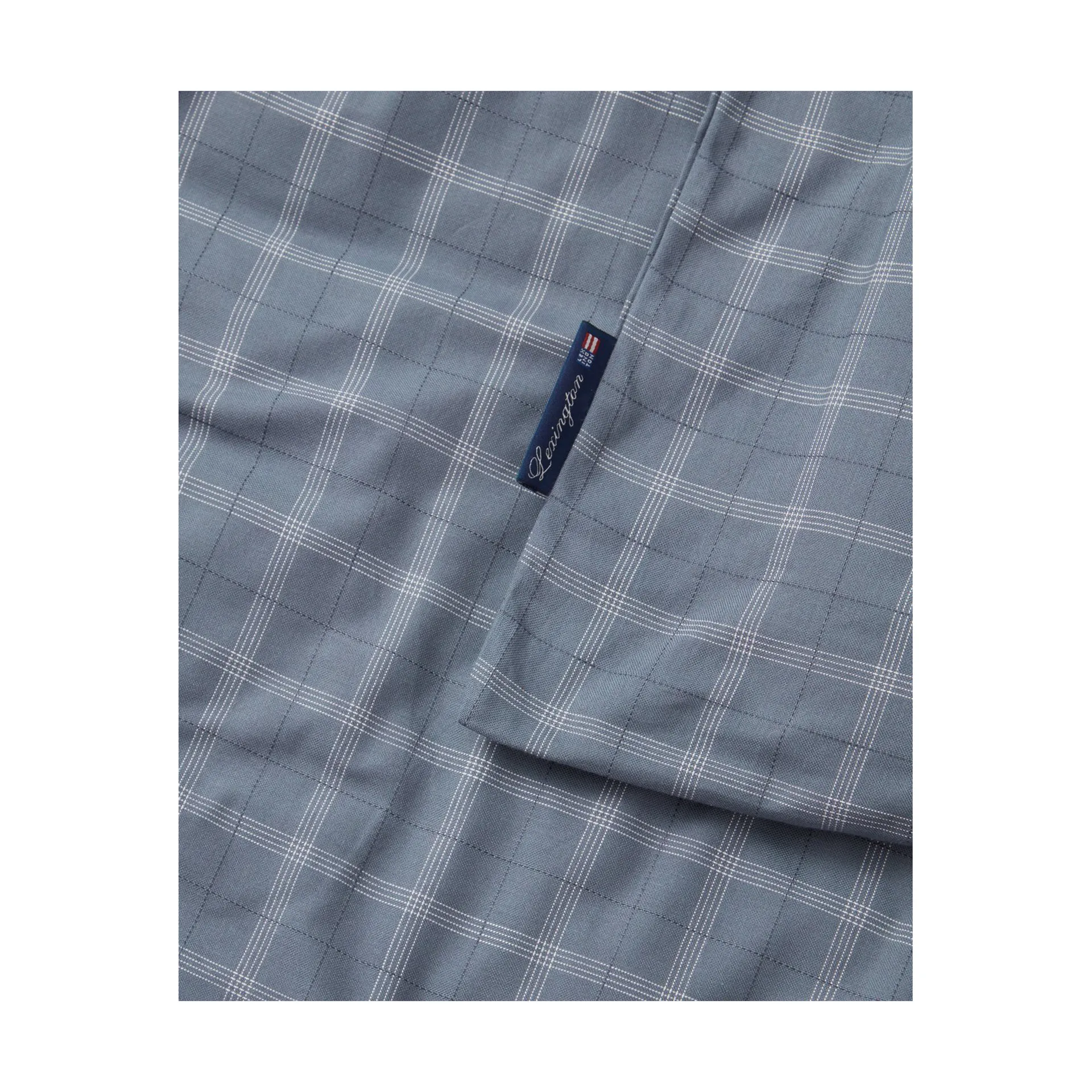 チェック ピンポイント オックスフォード 布団カバー 150x210 cm, Dove Lexington | レキシントン