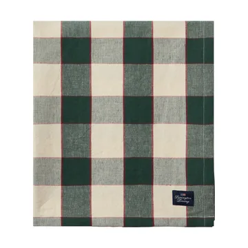 チェック コットン リネン テーブルクロス 150x250 cm - Green-light beige-red - Lexington | レキシントン