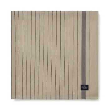 ストライプ オーガニックコットン テーブルクロス 150x350 cm - Beige-dark grey - Lexington | レキシントン