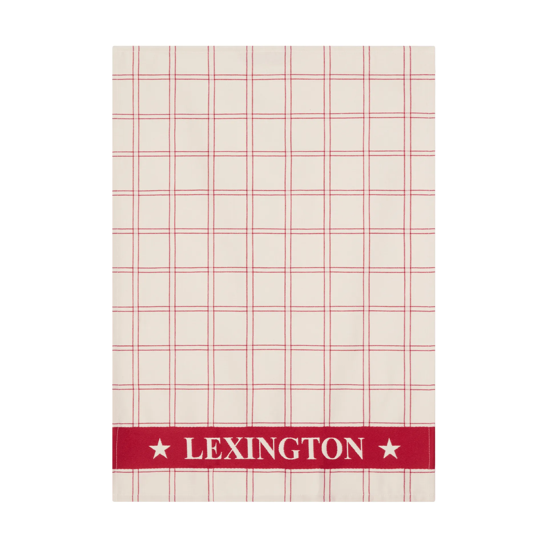 ジャカード織り コットン キッチンタオル 2パック, Red-white, 50x70 cm Lexington | レキシントン
