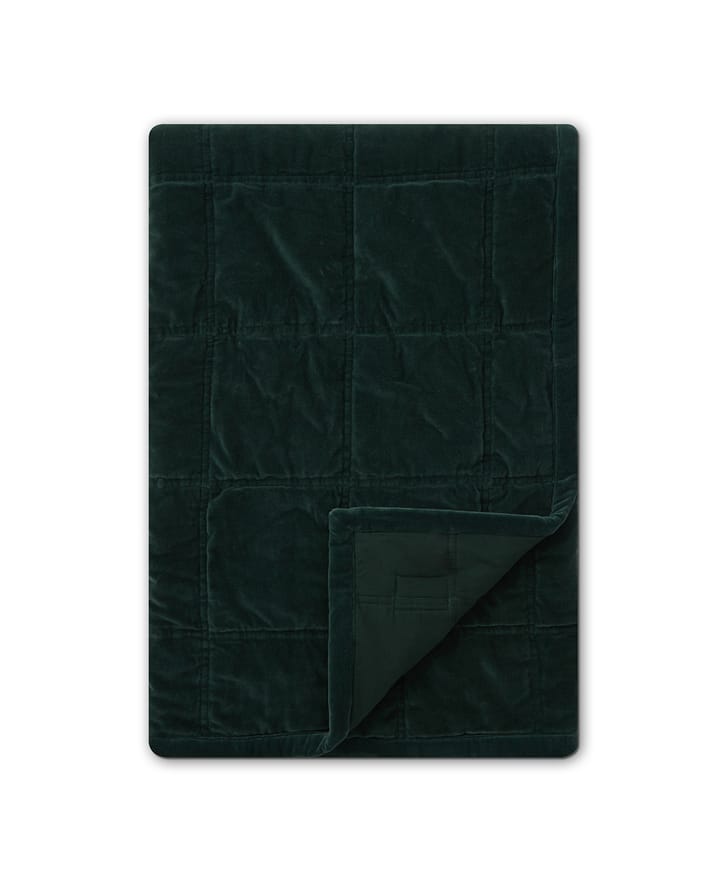 コットンベルベット キルトベッドスプレッド 240x260 cm, Green Lexington | レキシントン