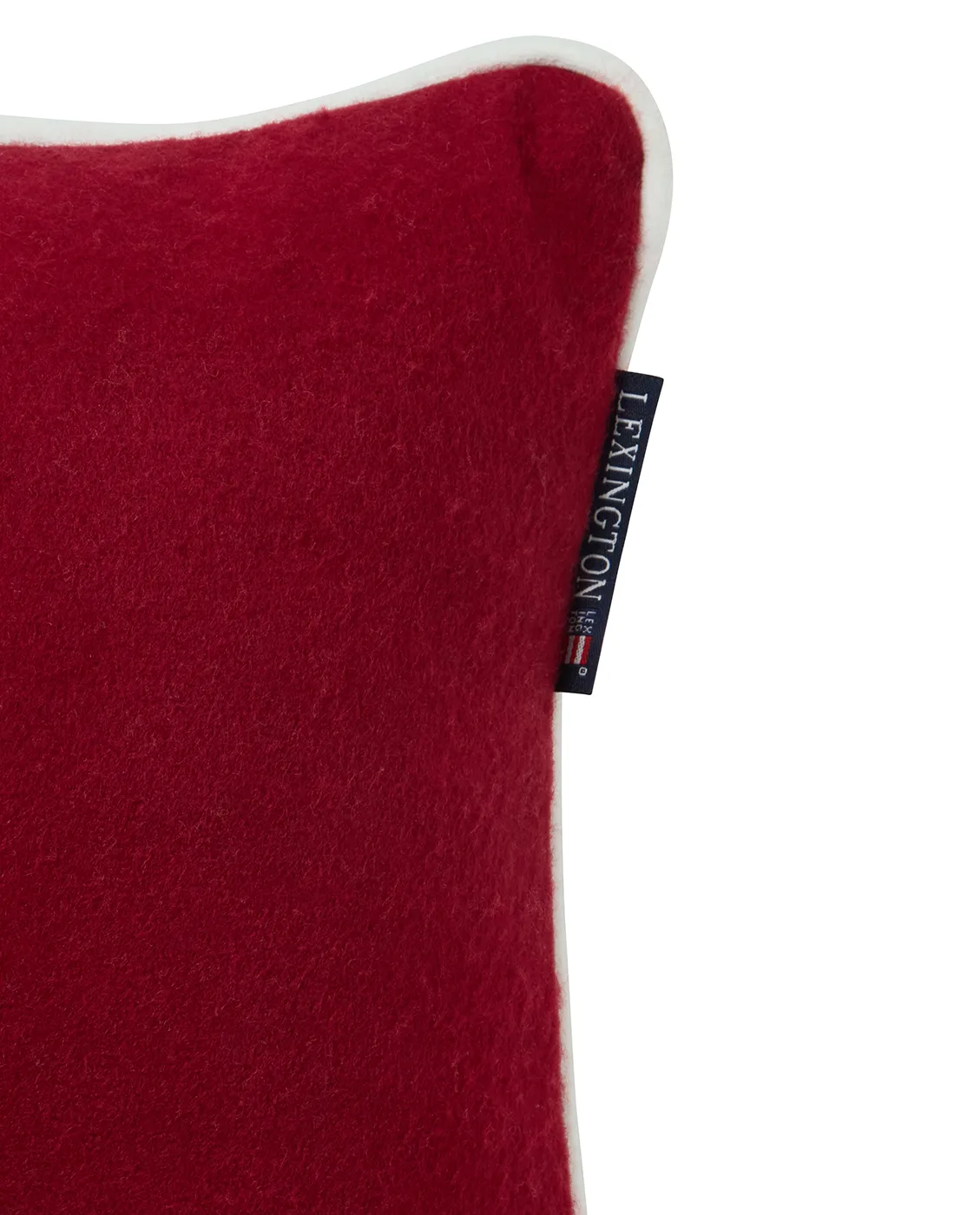 オーナメント ウールミックスクッション 30x40 cm, Red-white Lexington | レキシントン