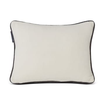 スノーマン 刺繍 コットンベルベットクッション 30x40 cm - White - Lexington | レキシントン