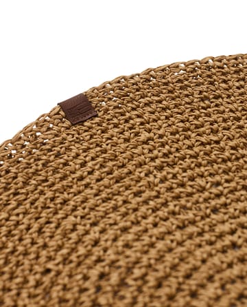 ラウンド リサイクルペーパーストロー ランチョンマット Ø38 - Natural - Lexington | レキシントン