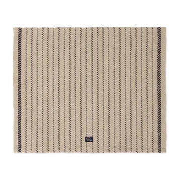 ストライプ ジュートコットン ランチョンマット 40x50 cm - Beige-dark Grey - Lexington | レキシントン