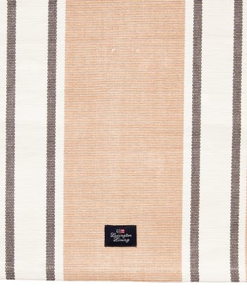 ストライプ オーガニックコットン テーブルランナー 50x250 cm - White-beige - Lexington | レキシントン