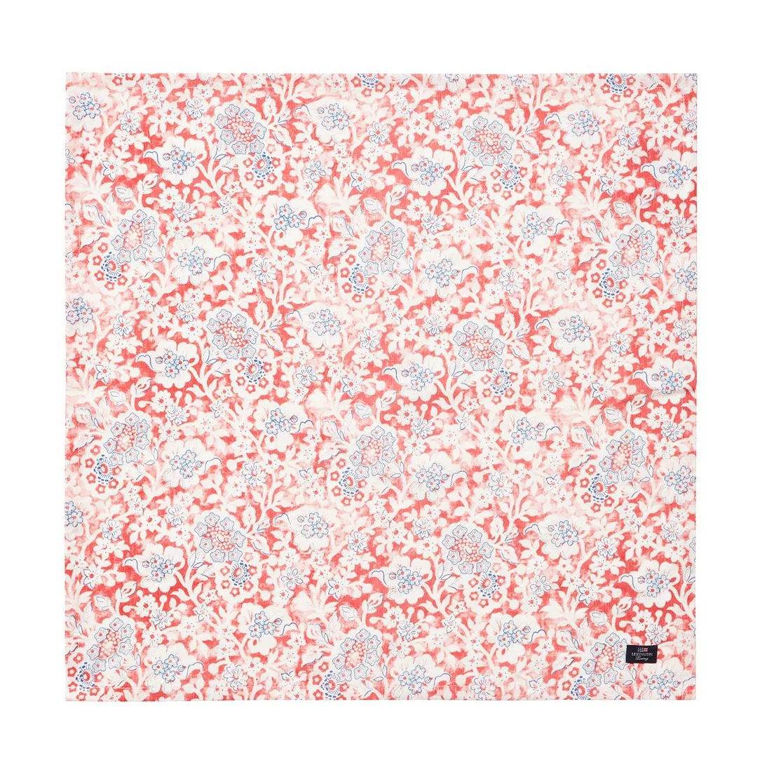 花柄 リサイクルコットン ナプキン 50x50 cm, Coral Lexington | レキシントン