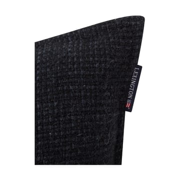 リブ ウール コットン ミックス クッションカバー 50x50 cm - Dark grey - Lexington | レキシントン