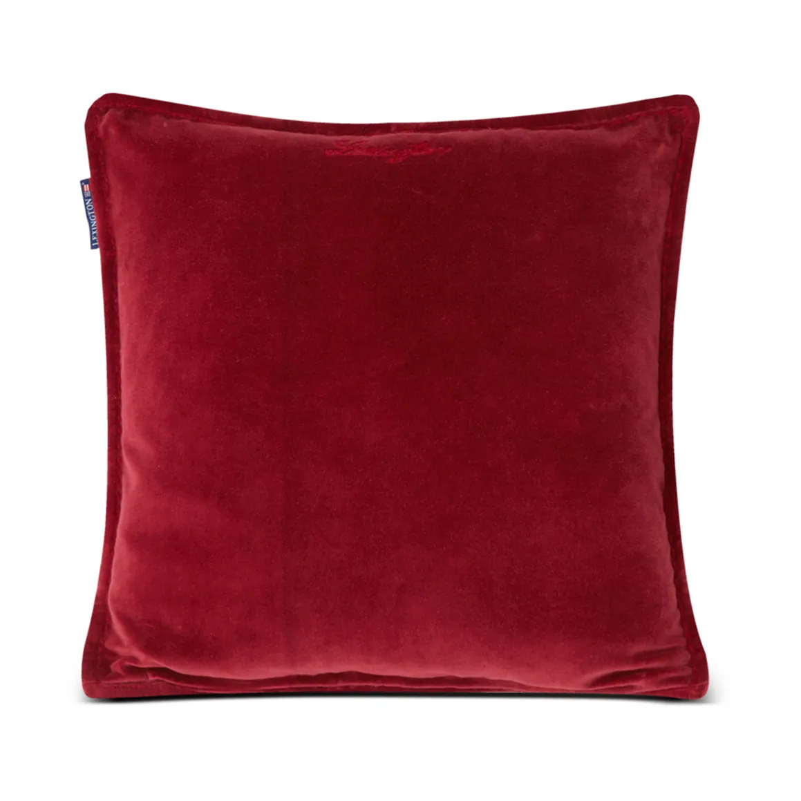 チェック キルトリネン / コットン クッションカバー 50x50 cm, Green-red-beige Lexington | レキシントン