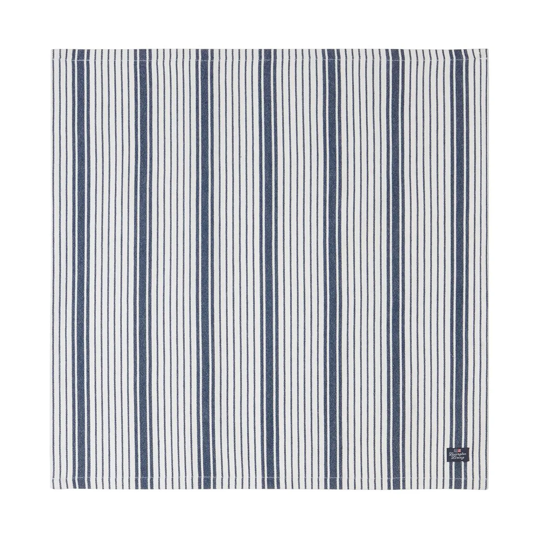 ストライプ オーガニックコットン ナプキン 50x50 cm, Navy Lexington | レキシントン