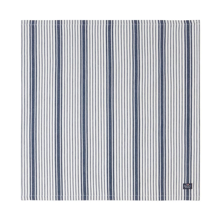 ストライプ オーガニックコットン ナプキン 50x50 cm, Navy Lexington | レキシントン