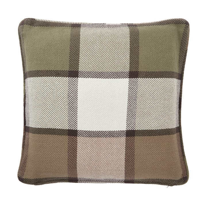 チェック ヘビーツイル クッショ�ンカバー 50x50 cm, Olive Lexington | レキシントン