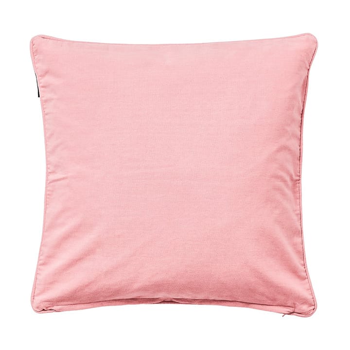 ロゴ オーガニックコットン キャンバス クッションカバー 50x50 cm, Pink Lexington | レキシントン
