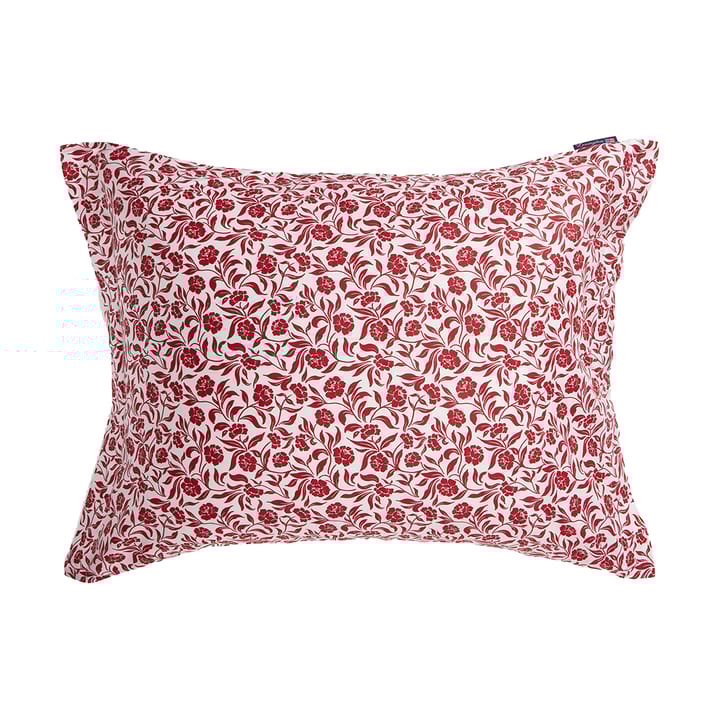 花柄 コットンサテン 枕カバー 50x60 cm - White-red - Lexington | レキシントン