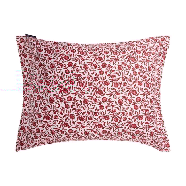 花柄 コットンサテン 枕カバー 50x60 cm, White-red Lexington | レキシントン