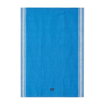 ストライ�プ リネンコットンキッチンタオル 50x70 cm - Blue-white - Lexington | レキシントン