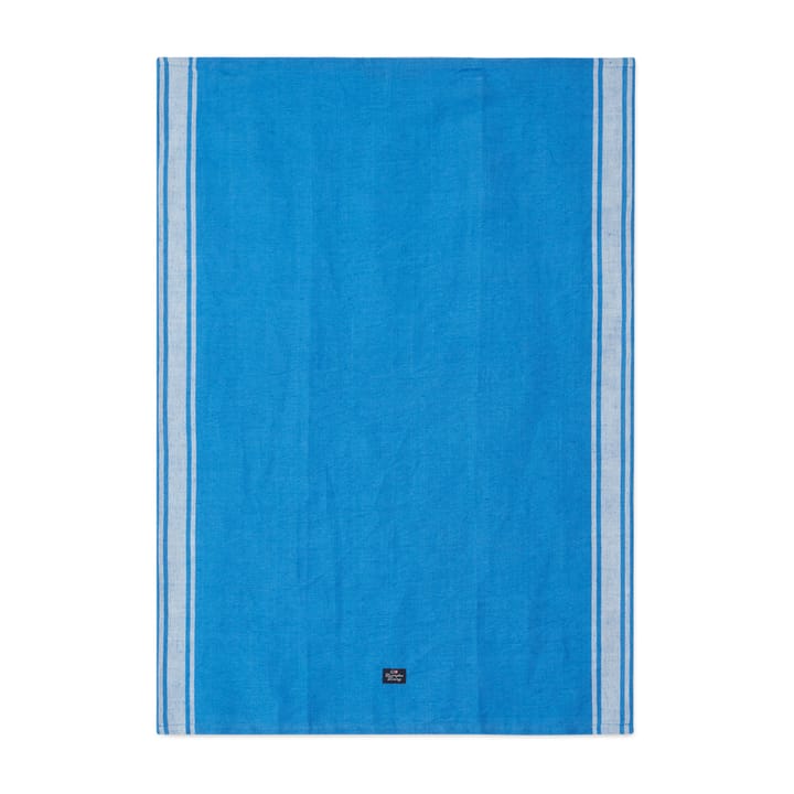 ストライプ リネンコットンキッチンタオル 50x70 cm, Blue-white Lexington | レキシントン