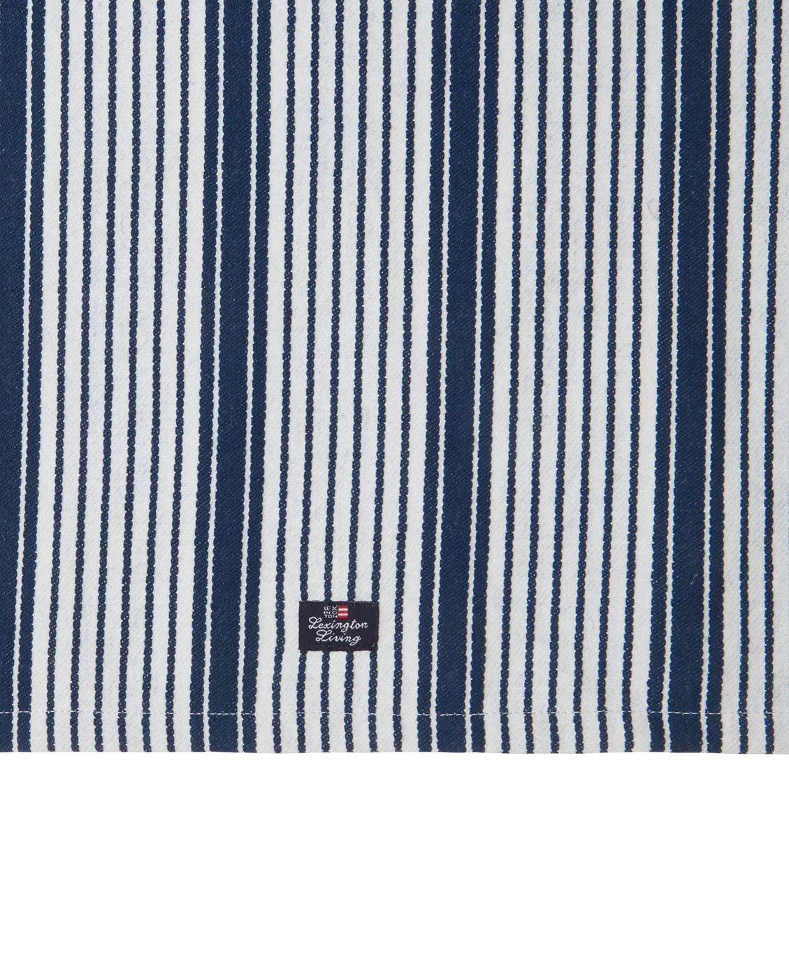 オーガニックコットン キッチンタオル ストライプ 50x70 cm, Navy Lexington | レキシントン