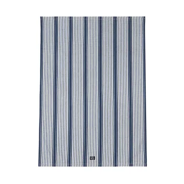 オーガニックコットン キッチンタオル ストライプ 50x70 cm - Navy - Lexington | レキシントン
