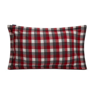 チェックフランネル ピローケース 50x90 cm - Red-dark grey - Lexington | レキシントン