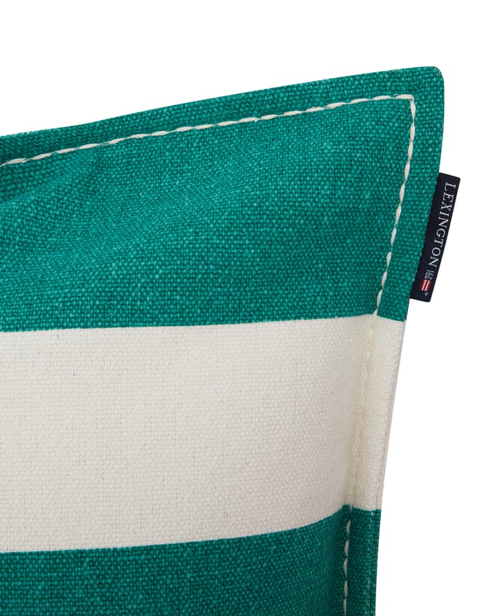 Blid ストライプ クッシ�ョンカバー 50x50 cm - Green-white - Lexington | レキシントン