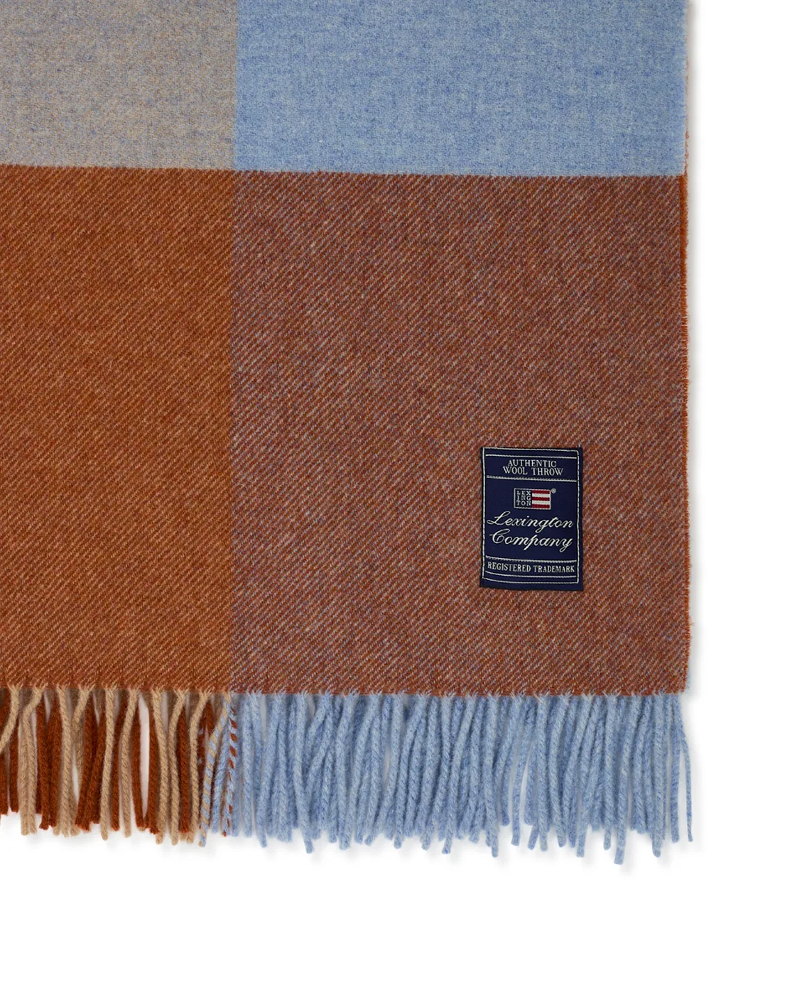 Checked リサイクルウールスロー 130x170 cm, Multi Lexington | レキシントン