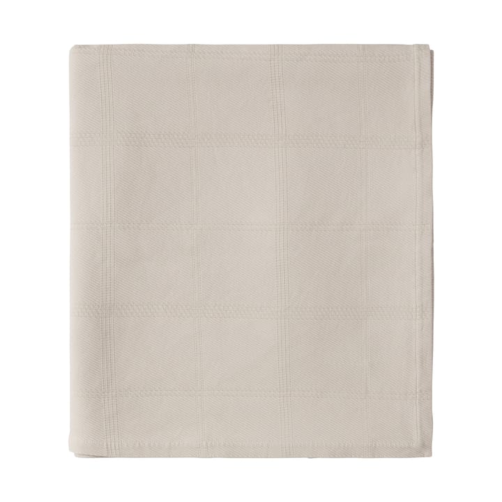 Checked ジャガードベッドスプレッド 260x240 cm - Light beige - Lexington | レキシントン