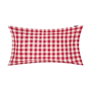 Checked Cotton Flannel 枕カバー 50x90 cm - Red-light beige - Lexington | レキシントン