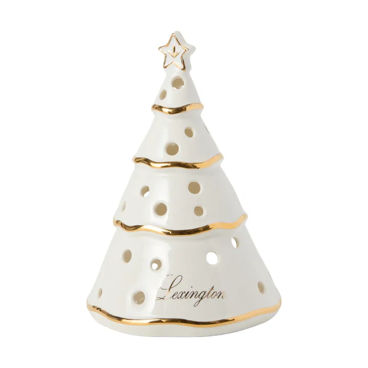 Christmas Tree ランタン - White-gold, 16.5 cm - Lexington | レキシントン