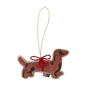 Dog オーガニック ベルベットコットン クリスマスハンギングオーナメント - Brown - Lexington | レキシントン